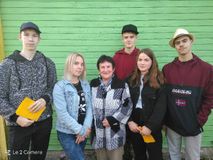 Волонтёры поздравление ветеранов педагогического труда